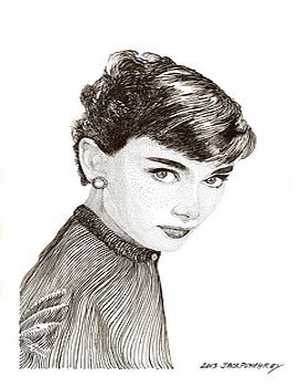 Audrey-Hepburn-Drawing